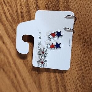Maurice's Patriotic Earrings